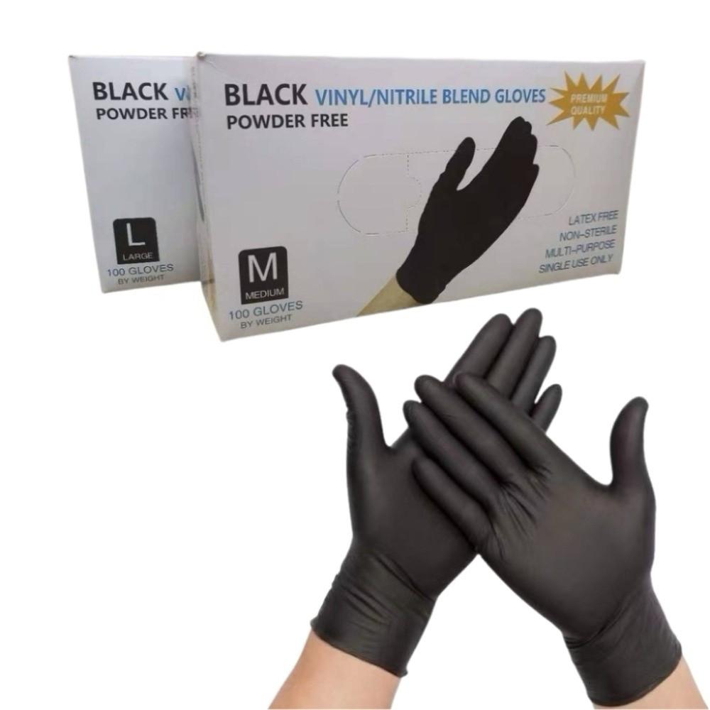 100pcs Nitrile Food Grade Gloves Multifunctional Clean Gloves Disposable Gloves  Barbecue Crayfish