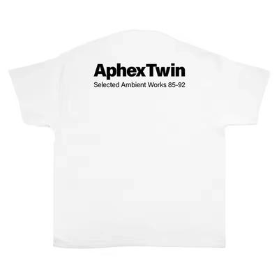 Pánské tričko Aphex Twin Bavlna Grafické Krátký rukáv Topy Trička Y2k Oversized Korejská móda Streetwear Estetické Harajuku Oblečení