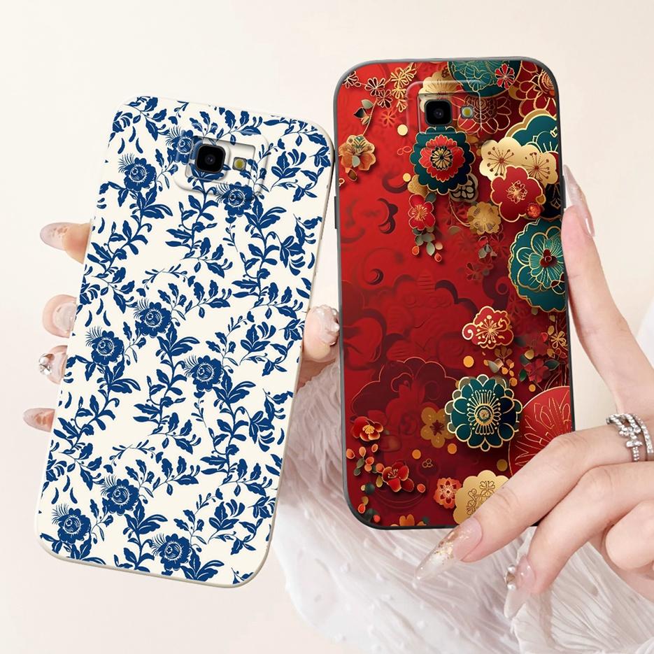 For Samsung Galaxy J7 Prime Case SM-G610F Fashion Candy Painted Cover Soft TPU Phone Cases For Samsung J7 Prime J7Prime 2 Fundas