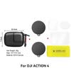 For DJI Osmo Action 5 Pro 4 Accessories Sports Camera Silicone Lens Cover For DJI Osmo Action 4 5 Pro Protective Cover
