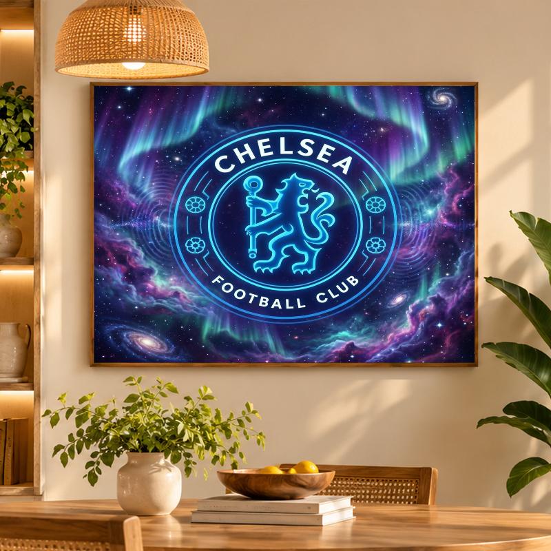 5D Diamond Painting Chelsea FC DIY Full Drill Diamond Art Kit Home Decoration