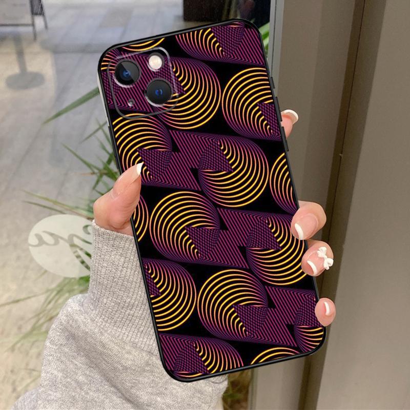 

African Style Fabric Print Case For iPhone 17 Air 16 15 14 13 11 12 Pro Max Plus 12 13 Mini 16e 17 Pro Max Back Cover iPhone 14 Pro