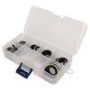 30PCS AC Compressor Seal Kit with Transparent Storage Box Universal Portable Lightweight Fit for Car