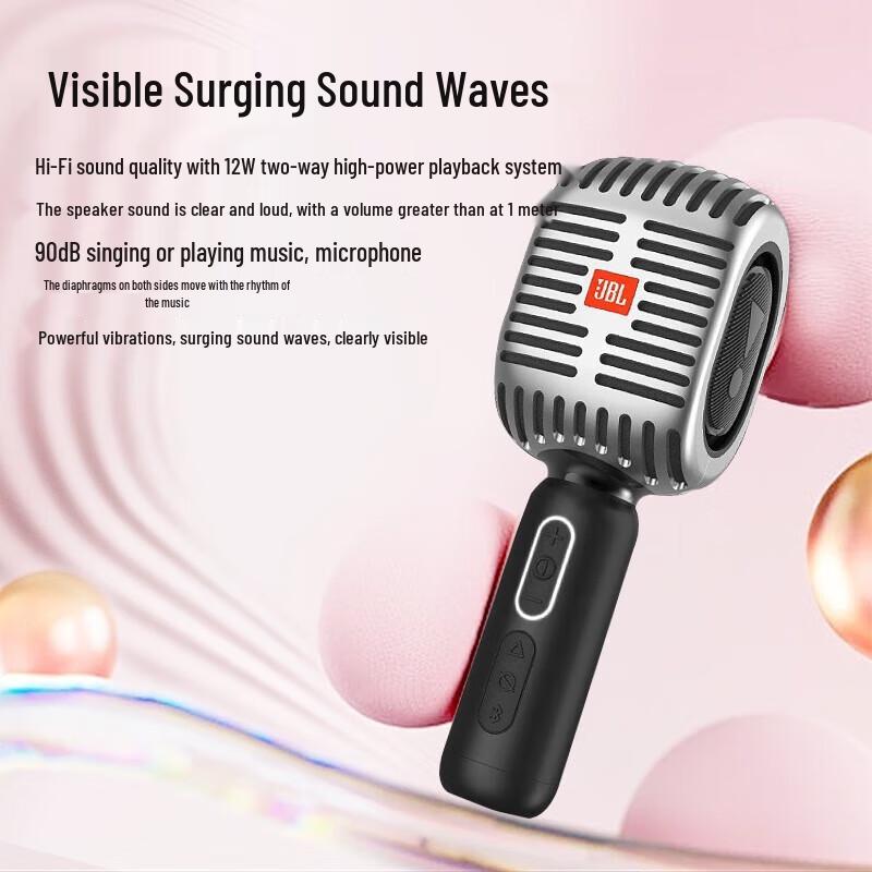 JBL KMC600 Wireless Bluetooth KTV Microphone & Speaker