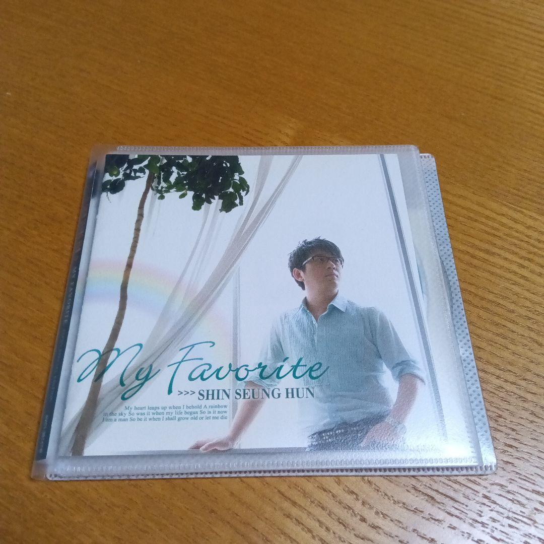

[USED] Shin Seung Hun CD, DVD, autographed photo included My Favorite