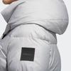 Adidas Neo Large Logo Casual Mid-Length Down Jacket Winter Women Outerwear Gray EI4425