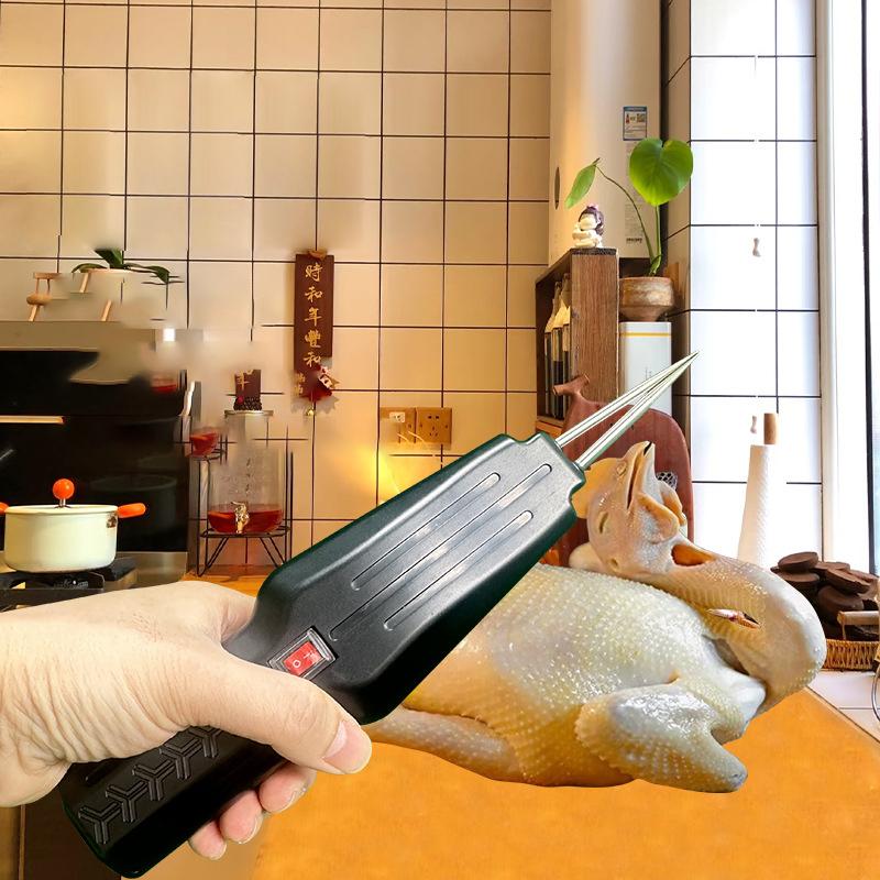 Spiumatrice Elettrica Rapida Piume Efficiente Rimozione Piume di Pollo Anatra Oca Epilatore Automatico Depilazione Strumenti per Rimuovere Peli