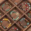 Ethnic Style Retro Personality Niche Design Nepal Tibetan Hand-woven Bracelet Turquoise Bracelet Women's Jewelry