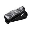 Car Sun Visor Sunglasses Clip Diamond Glasses Holder Eyeglasses Clips Card Ticket Holder Fastener Glasses Case Auto Accessories