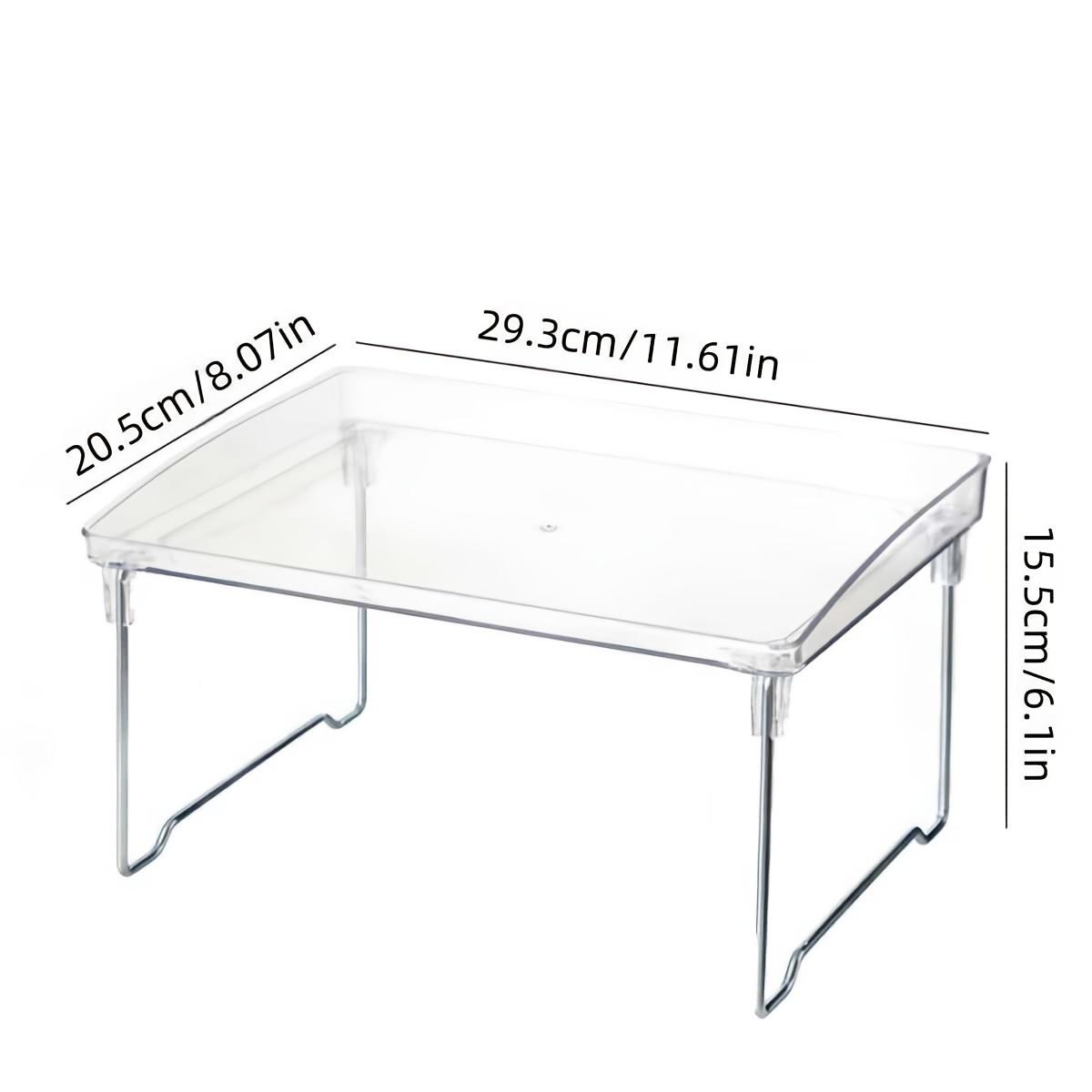 Folding Storage Rack Multi-layer Transparent Storage Rack for Office Desktop Ins-style Acrylic Dormitory Desk Double-layer 2890₽