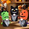 Halloween Decorations Cute Pumpkin Monster Hat Faceless Old Man Gnome Doll Rudolph 3pcs