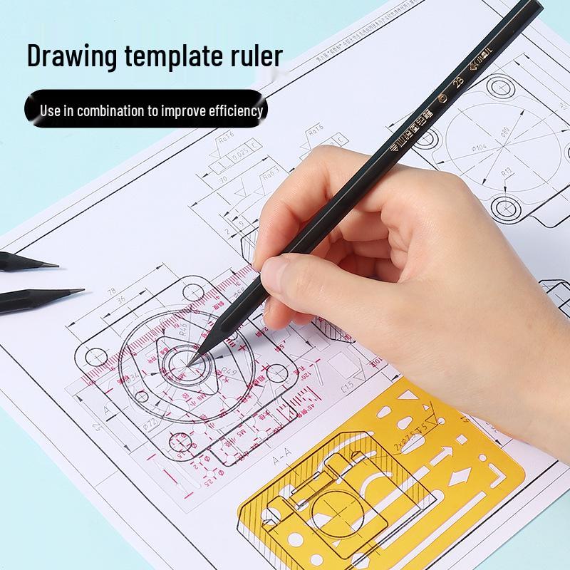 Professional Drafting Tool Set for Construction & Architectural Drawings - Ideal for University Students