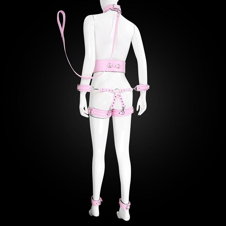 Thigh Ring Restraints: Handcuffs & Belt for Hands & Feet - Bondage Accessories for Pet Owners & BDSM Enthusiasts