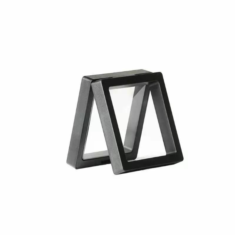 

L/M/S Simple Film Suspension Box Transparent PE Film Jewelry Box Ins Style Earrings Necklace Storage Packaging Storage Container S-5x5cm