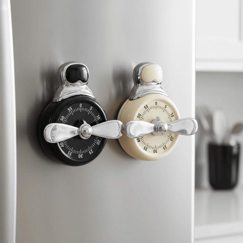 Adsorbable Countdown Alarm Clock Self Discipline Children Study Timer Baking Reminder Classroom