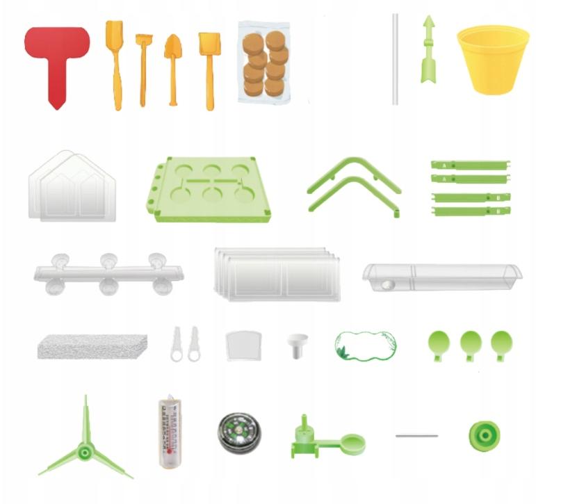 Kit Educativo Serra Sperimentale Mini Giardino Fiori Veri da Coltivare