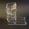 Board Game Dices Rolling Tower Portable Dices Dispenser Roller Acrylic Clear Dices Tower Tabletop Game Accessories