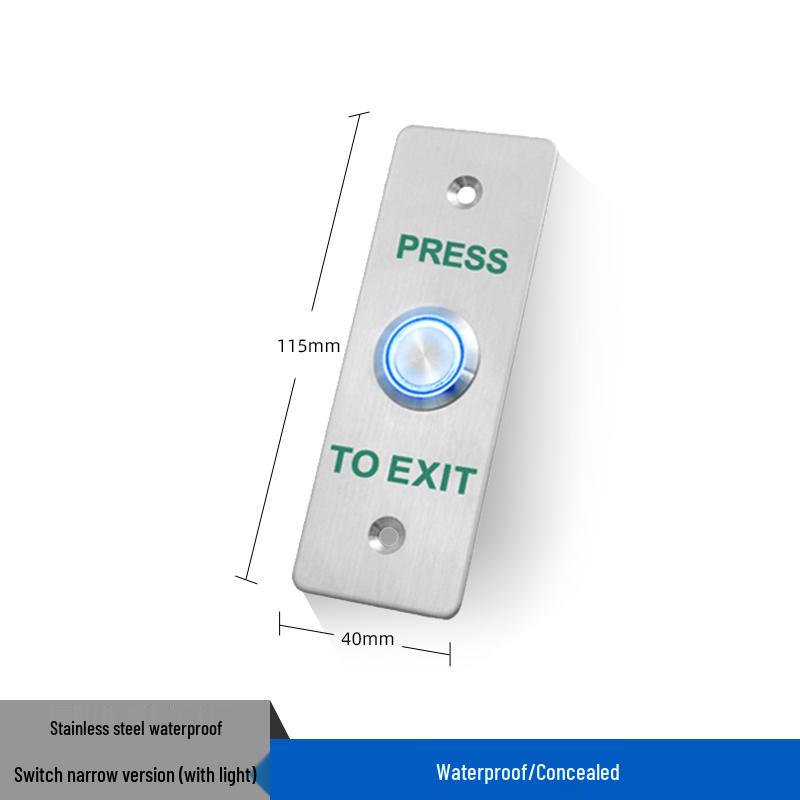 Nachi 86 Surface-Mount Waterproof Exit Reset Switch & Doorbell Button