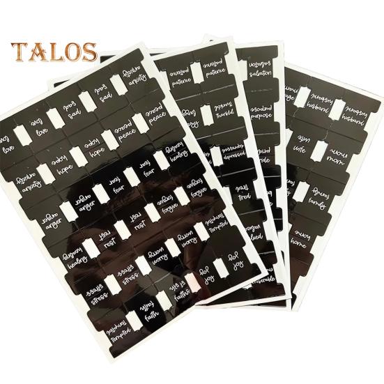 4 Sheets/Set Prayer Bible Tab Self-adhesive Bible Sticky Index Label Book Page Marker Sticker Bible Study Journaling Supplies Christmas Gift