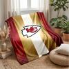 Coperta in Flanella Pile Kansas City Chiefs Coperta Calda e Accogliente per Divano Letto Viaggio Uso in Tutte le Stagioni