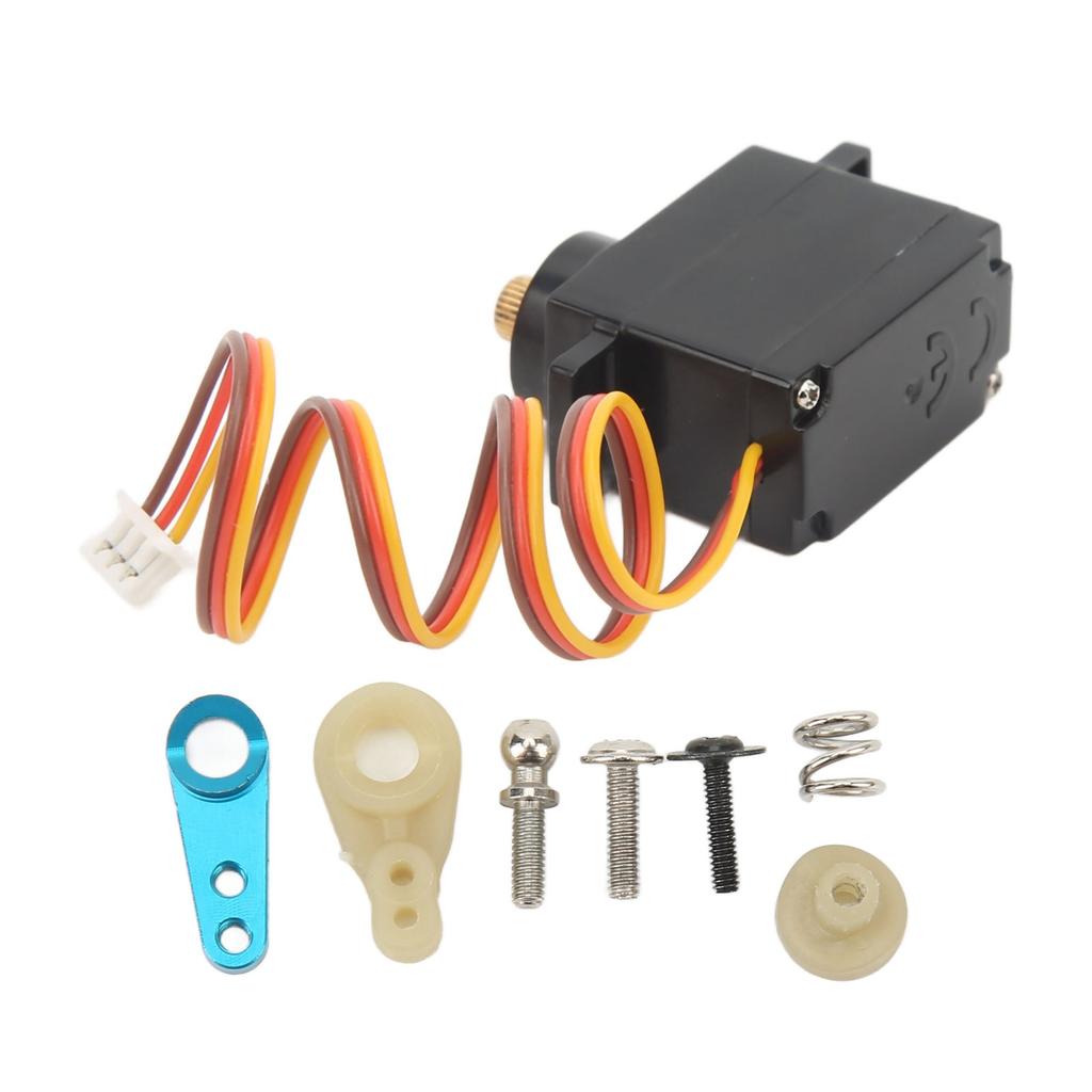 Metal Gear Servo Waterproof Replacement 28T RC Digital Servo for WLtoys 284131 128 RC Car