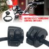 25mm Motorcycle Switches Motorbike Horn Button Electric Fog Lamp Turn Signal Light Start Handlebar Controller Switch 2x