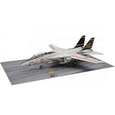 Tamiya 148 Masterpiece Series No.122 Grumman F-14A Tomcat (Late Type) Launch Set Plastic Model 61122