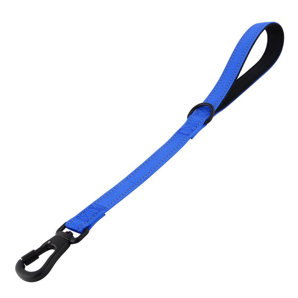 Nylon Short Training Leash for Medium and Large Dogs - Durable Traction Rope