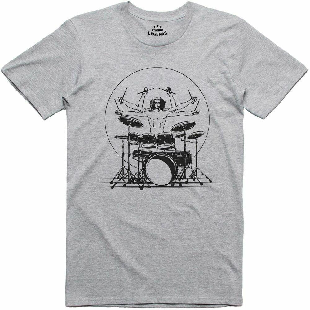 Стандартная футболка унисекс Extrême Drummer Rock Grunge Punk Bande Coupe S чёрный