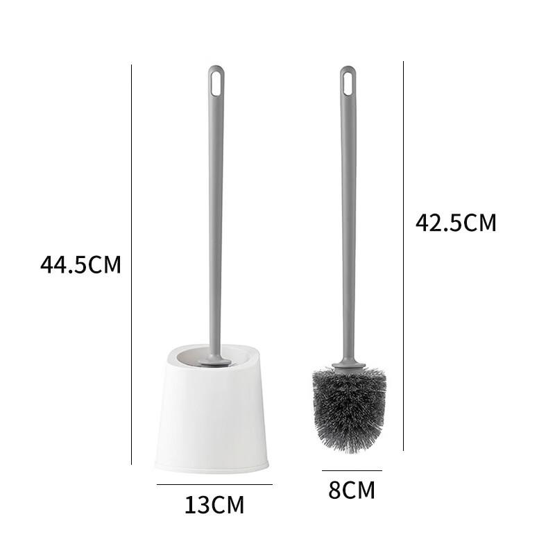 Household Soft Bristle Long Handle Toilet Brush