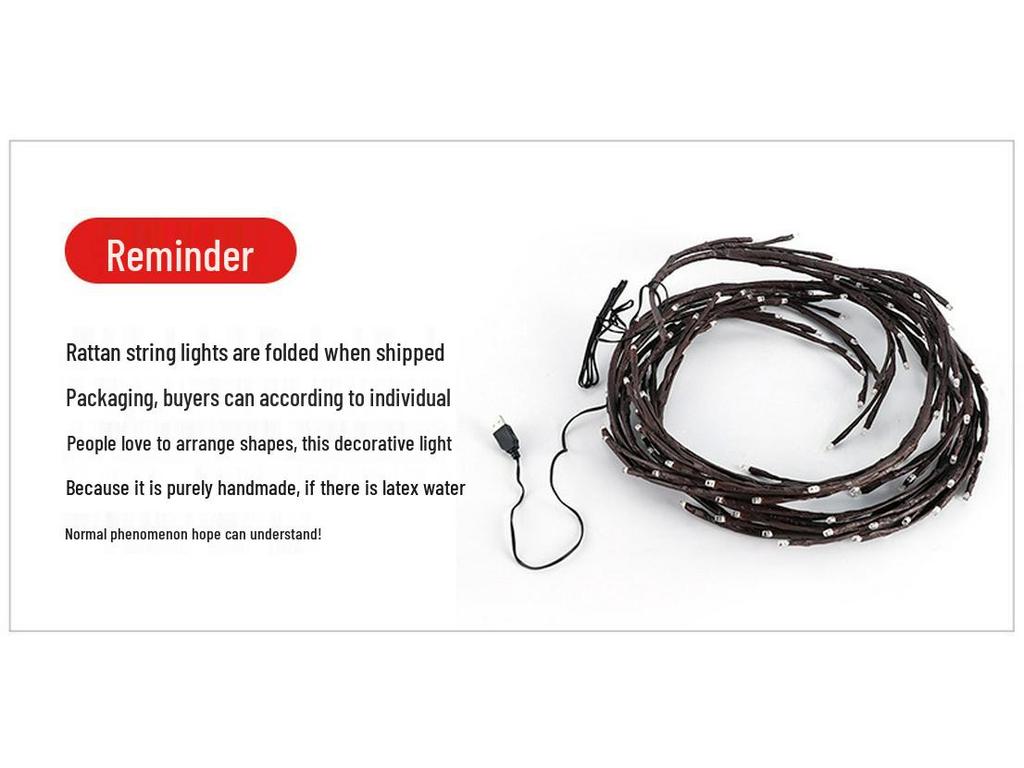 Starry LED Vine Lights: Colorful Wall Decorations for Living Room, Bedroom, and Holiday Atmosphere.