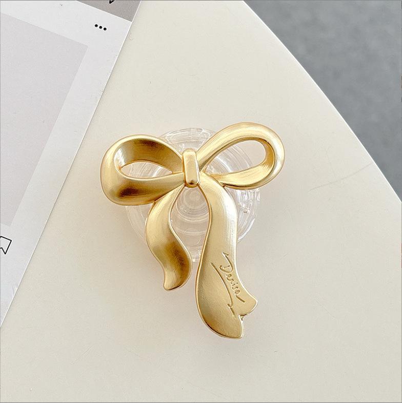 Korean Iridescent Bow Phone Holder & Desktop Stand