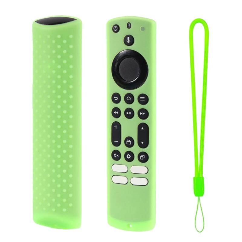 Protective Silicone Case for frie TV4 Remotes Shell Ensures Full Safety Against Drop Dust for Family Environment