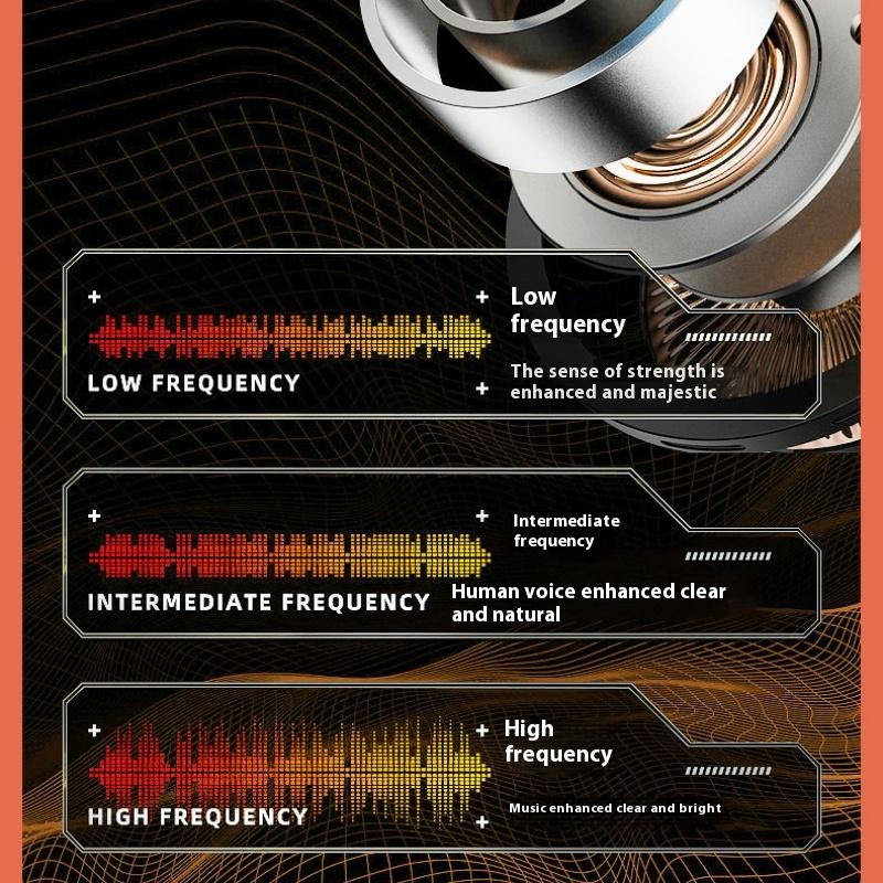 Unsichtbares, ultra-mini-kabelloses Bluetooth-Headset im Ohr, versteckt, echtes kabelloses, ultralanges Leben, HD-Anruf