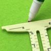 5 In 1 Sewing Patchwork Ruler Sliding Gauge Drawing Ruler Sewing Measuring Tool  Tailors