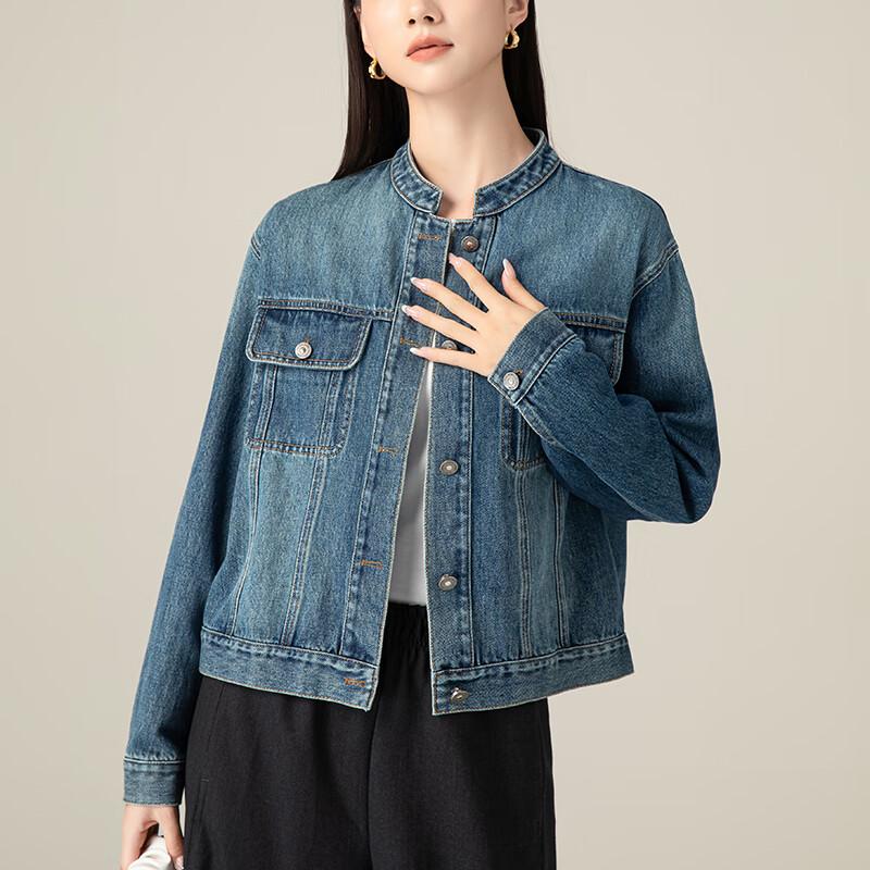 

Women s Casual Short Denim Jacket 2XL