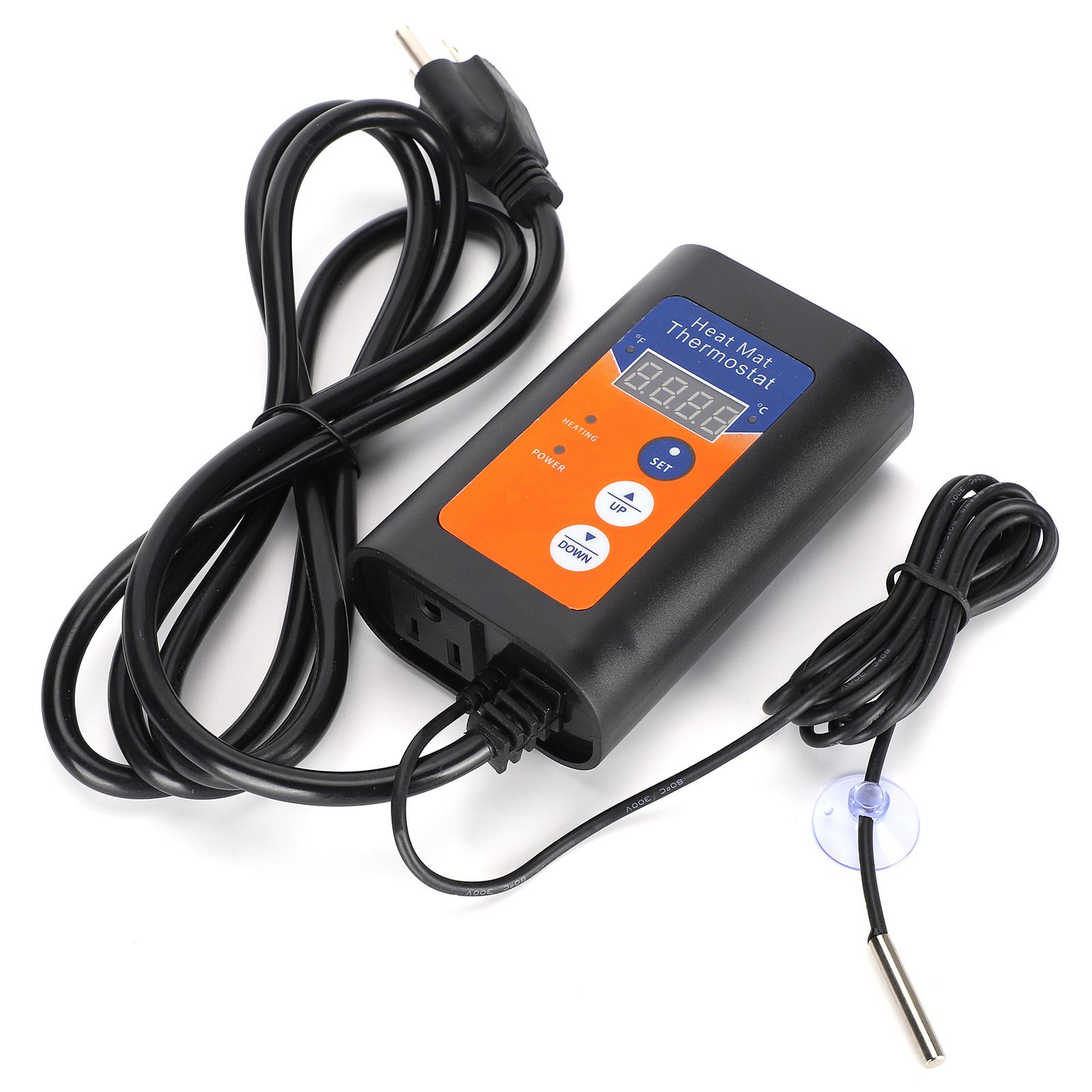 

1000 Вт 8.3A ЖК-цифровой регулятор температуры Термостаты Терморегулятор Регулятор температуры