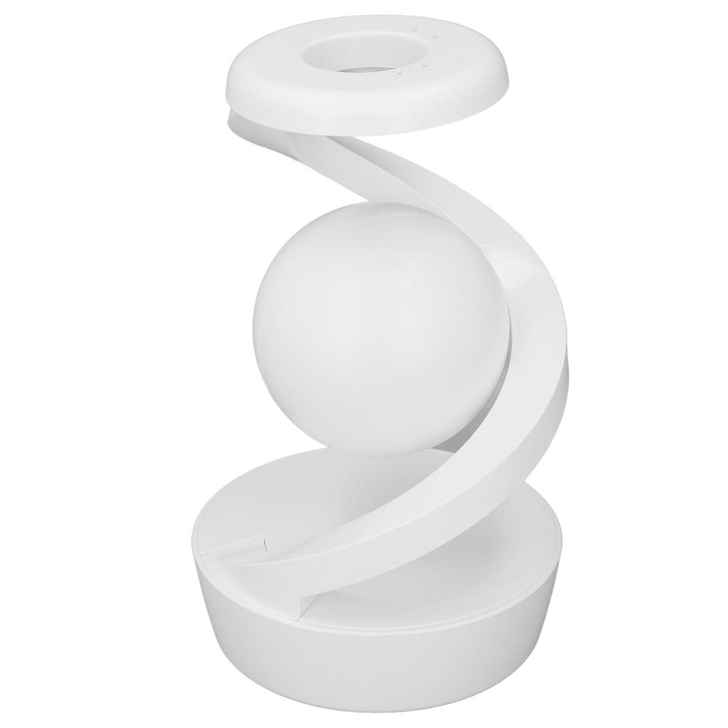Modern Spiral Bedside Lamp Innovative 3D Visual Levitation Ball LED Table Lamp for Bedroom Living