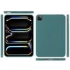 For iPad Pro 11 (2024) Case Anti-Drop Protective Liquid Silicone Tablet Cover
