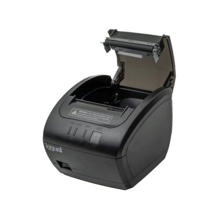 Iggual TP7001 Impresora Térmica De Tickets USB+RS232+RJ45 Negra