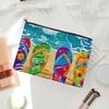 Storage Bag Compact Size Storage Item Canvas Black 1 Pc