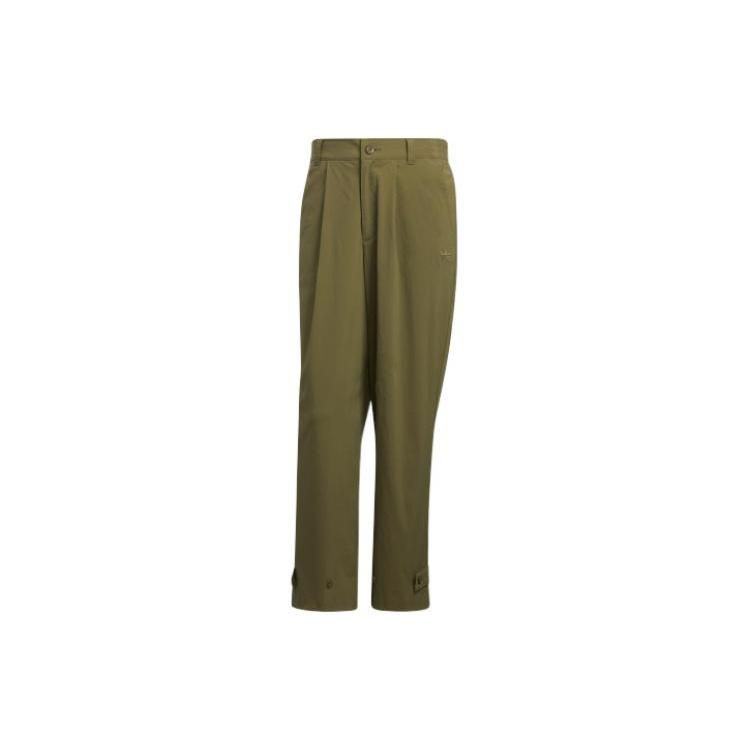 Men s adidas originals Pants Classic Casual Sports Pants/Trousers/Joggers Dark Olive Green HU1234 M
