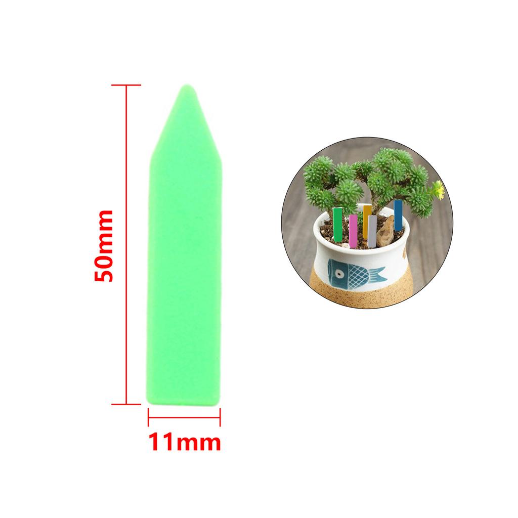 Garden Plant Label Plastic Arrow Sign Nursery Seedling Tray Marker Flower Bonsai Number Plate DIY Gardening Tool Multiple Colors
