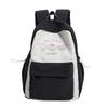 Schoolbag new casual small fresh cute printed backpack junior high school student schoolbag simple and light commuting versatile backpack