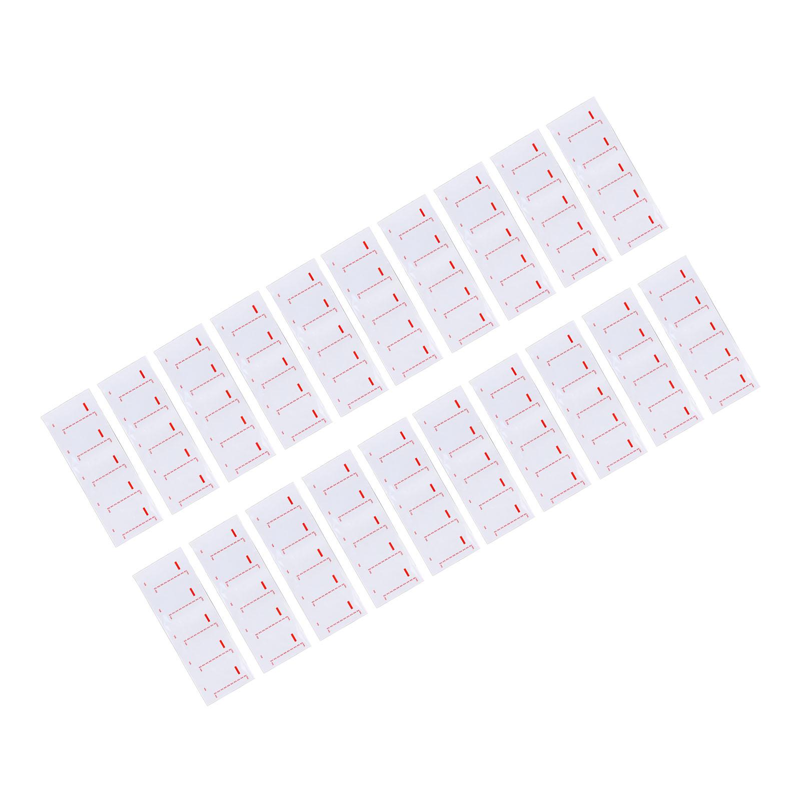 

200pcs Watch Protective Film Set Transparent Anti Scartch Dust Resistant Multi Purpose for Watch Band Shell