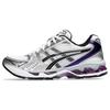 GEL-KAYANO 14 White Dark Grape Unisex Shoes 1202A056-111