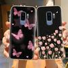 For Samsung Galaxy S9 Plus Phone Case Pretty Butterfly Pattern Soft Slim TPU Clear Silicone Cover For Samsung Galaxy S9 S9+ S 9