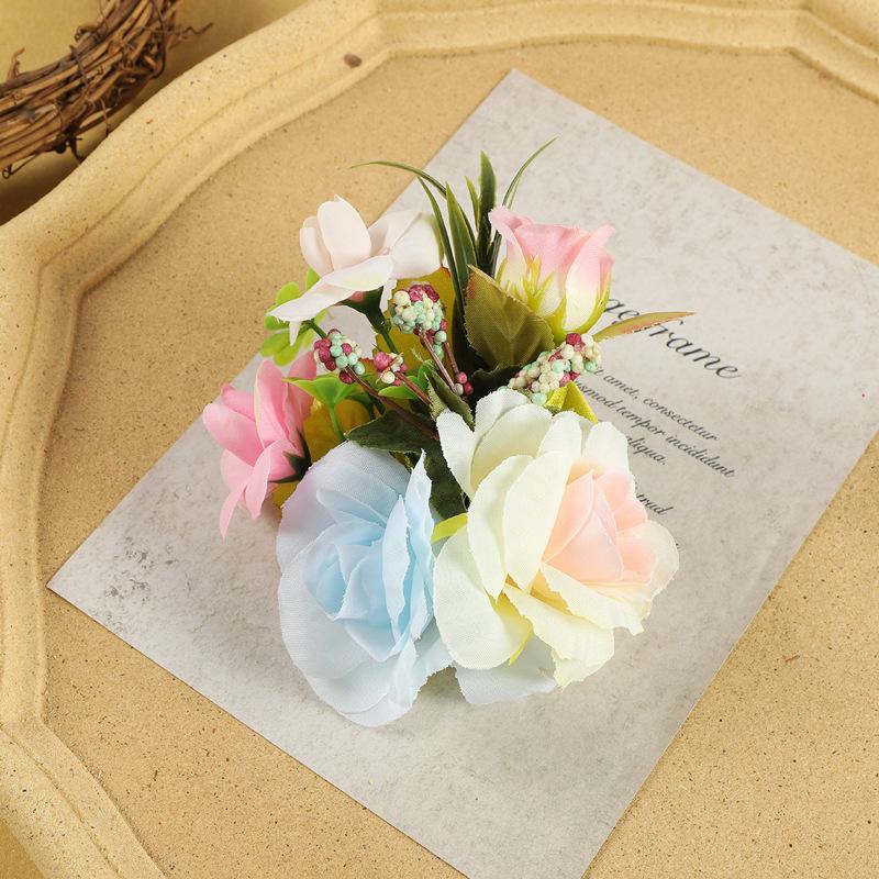 

Брошь-заколка для волос ручной работы в стиле ретро с имитацией цветка, аксессуары двойного назначения, свадебная, для путешествий, для фото, брошь-пинка, головной убор