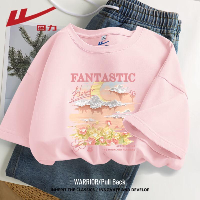 

Warrior Women s Moonlit Flower Oil Painting T-Shirt XL