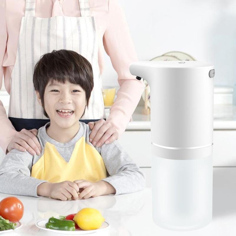 350ml Automatic Intelligent Infrared Soap Dispenser USB Soap USB Charging Touchless Bathroom Soap Dispenser Machine Kitchen | Liquid Soap Dispensers